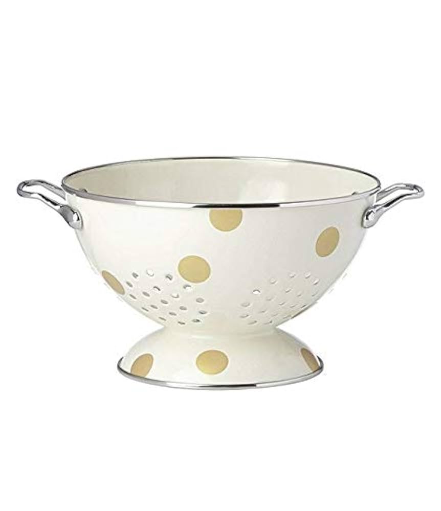 kate spade new york All in Good Taste Deco Dot Colander